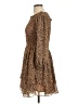 Bardot 100% Polyester Animal Print Brown Cocktail Dress Size 10L - photo 5