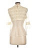 J Gee 100% Polyester Ivory 3/4 Sleeve Blouse Size L - photo 2