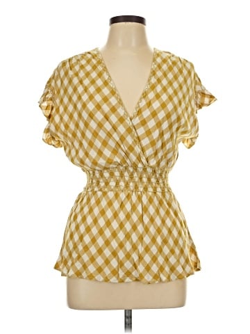 Max Studio Short Sleeve Blouse (view 1)