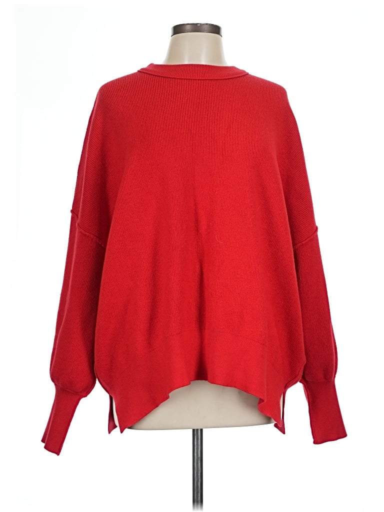 Pre-owned Lillusory Pullover Sweater In Red