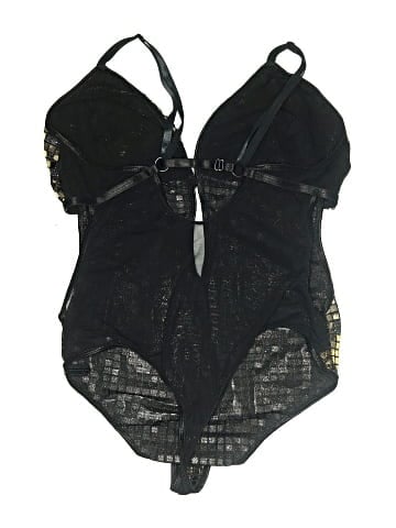 Black Fuchsia by Secret Lace Bodysuit (view 2)
