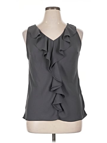 AB Studio Sleeveless Blouse (view 1)