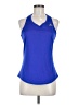 Adidas 100% Polyester Blue Active Tank Size M - photo 1