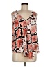 DKNYC 100% Polyester Orange Sleeveless Blouse Size M - photo 1