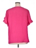 Unbranded 100% Polyester Pink Short Sleeve Top Size 1X - photo 2