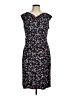 George Print Black Casual Dress Size M - photo 1