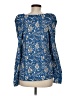 Ann Taylor LOFT Blue 3/4 Sleeve Blouse Size M - photo 2