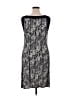 Perceptions Graphic Gray Casual Dress Size XL - photo 2