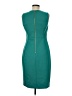 Calvin Klein Solid Teal Cocktail Dress Size 6 - photo 2