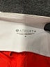 Athleta Color Block Red Athletic Shorts Size 4 - photo 3