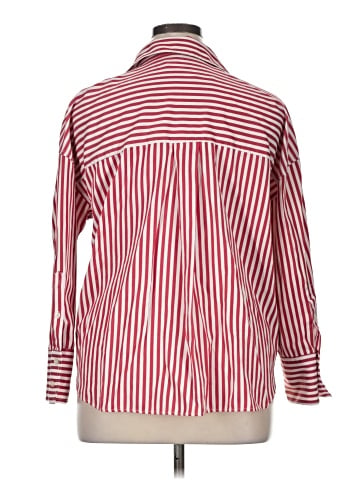 Zara 3/4 Sleeve Button-Down Shirt (view 2)