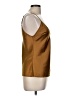 Zara 100% Polyester Gold Sleeveless Blouse Size M - photo 4