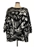 Zim and Zoe 100% Polyester Black Kimono Size 26 - 28 Plus - photo 1