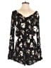 Hollister Floral Black Romper Size M - photo 1