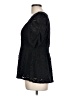 Torrid Black 3/4 Sleeve Blouse Size Lg Plus (0) - photo 5