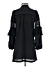 Ulla Johnson 100% Silk Black T-Shirt Size 2 - photo 2