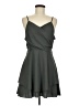 Shein Solid Gray Cocktail Dress Size M - photo 1
