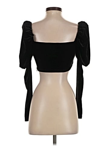 Missguided 3/4 Sleeve Blouse (view 2)