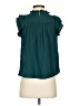 Old Navy 100% Rayon Teal Short Sleeve Blouse Size XS - photo 2