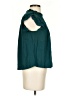Old Navy 100% Rayon Teal Short Sleeve Blouse Size XS - photo 4