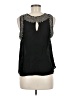 Parker 100% Viscose Black Sleeveless Blouse Size M - photo 2