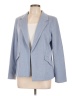 Venus Chevron-herringbone Blue Tan Blazer Size L - photo 1