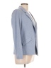 Venus Chevron-herringbone Blue Tan Blazer Size L - photo 4