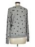 Lucky Brand Stars Silver Pullover Sweater Size M - photo 2