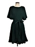 DKNY 100% Polyester Solid Green Cocktail Dress Size 6 - photo 1