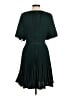 DKNY 100% Polyester Solid Green Cocktail Dress Size 6 - photo 2