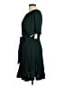 DKNY 100% Polyester Solid Green Cocktail Dress Size 6 - photo 5