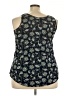 Time and Tru Blue Sleeveless Blouse Size 22 - photo 2