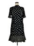 Talbots 100% Polyester Polka Dots Black Casual Dress Size 14 - photo 1