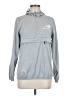 New Balance 100% Polyester Gray Windbreaker Size M - photo 1