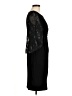 Connected Apparel Black Cocktail Dress Size 6 (petite) - photo 4