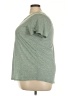 Corvia Green Short Sleeve Top Size 3X - photo 5