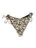 Unbranded Animal Print Brown Black Swimsuit Bottoms Size XL - photo 2