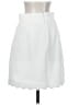 Club Monaco 100% Polyester Solid White Formal Skirt Size 4 - photo 2
