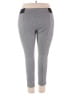 Terra & Sky Houndstooth Gray Ivory Active Pants Size 1X - photo 2