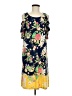 Rafaella Print Blue Cocktail Dress Size M - photo 1