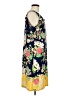 Rafaella Print Blue Cocktail Dress Size M - photo 4