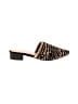 Just Fab Black Mule/Clog Size 8 1/2 - photo 1