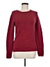 Gander Mtn 100% Cotton Solid Burgundy Pullover Sweater Size M - photo 1