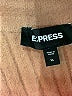 Express 100% Nylon Solid Brown Tan Casual Skirt Size XL - photo 4