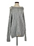 Vince Camuto Gray Pullover Sweater Size S - photo 1