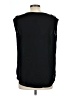 Apt. 9 100% Polyester Black Sleeveless Blouse Size L - photo 2