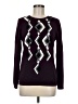 Charter Club Argyle Purple Burgundy Pullover Sweater Size M - photo 1
