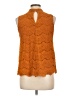 Worthington Orange Sleeveless Blouse Size L - photo 2