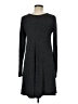 Old Navy Solid Gray Casual Dress Size M - photo 2