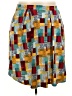 Lularoe Print Teal Casual Skirt Size 24 - 26 - photo 1